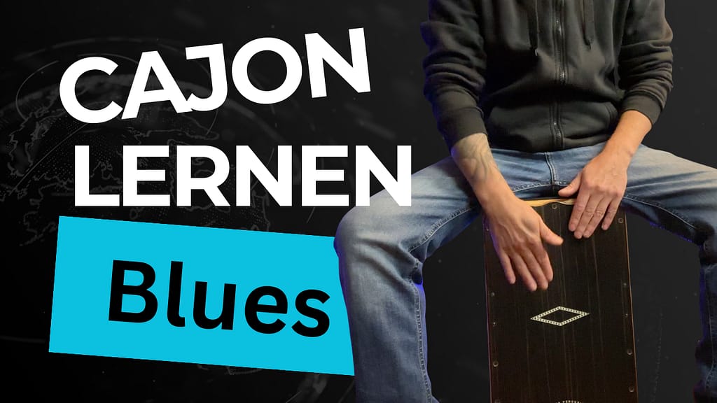 Cajon lernen der Blues