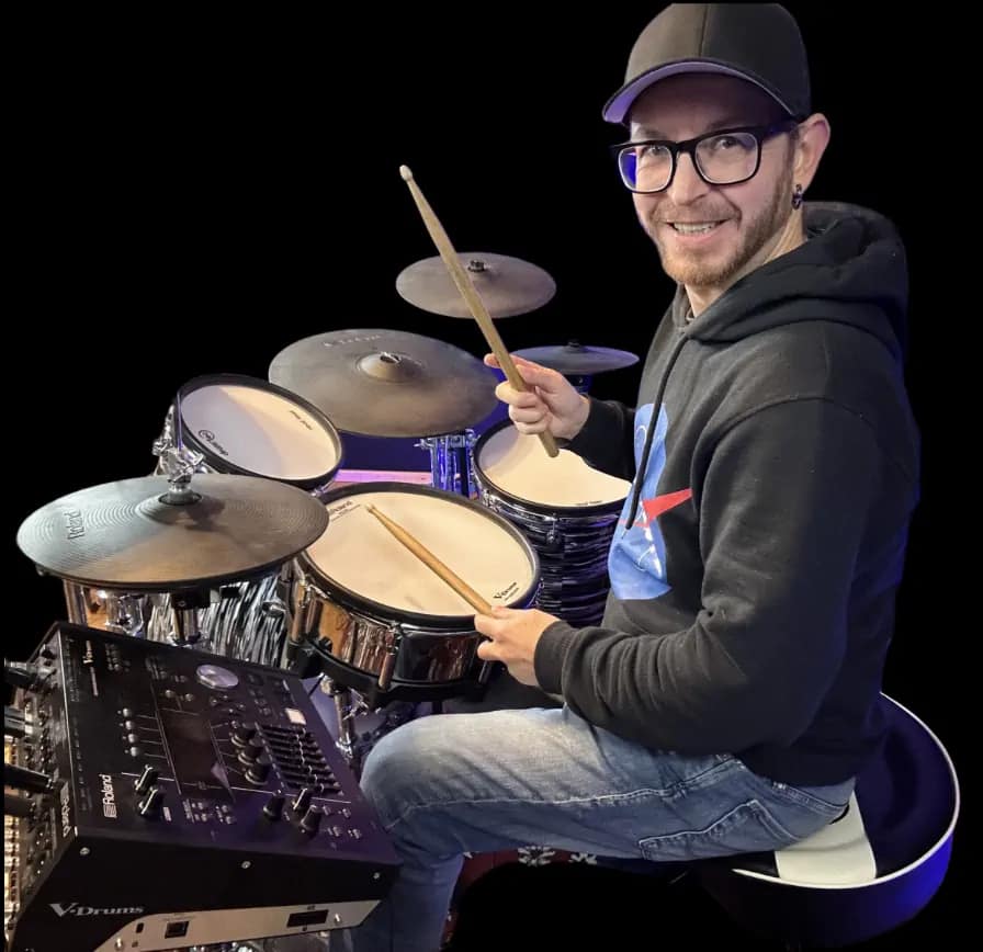 Andreas Rauch am Schlagzeug